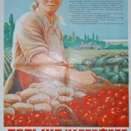 Советский плакат 1954 г.