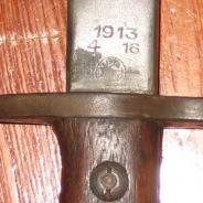 Британский штык для винтовки Енфилд 1913 год  #200