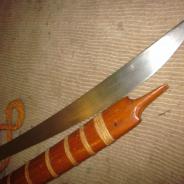 Вьетнамский меч с ножнами 19-20 го века с деревянными ножнами.