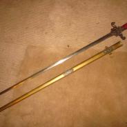 Масонский меч 19-го века, 1870-x  #350