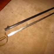 Французский меч-шпага офицера начало 19-го века
