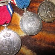 Набор наград Английского морского офицера 2-й войны.