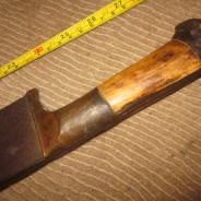 Афганский Хибер тесак-нож 1840-1850.  Мега редкий !