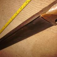 Афганский Хибер тесак-нож 1840-1850.  Мега редкий !