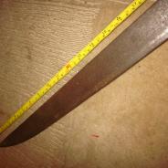 Афганско-Узбекский Хибер-Кард тесак-нож 1850-х  Мега редкий !  #300