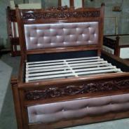 двухспальная кровать ручной рабоы