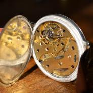 49 мм винтажные швейцарские серебряные наручные часы