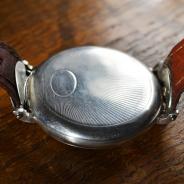 49 мм винтажные швейцарские серебряные наручные часы