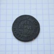 деньга 1704 года самодержец
