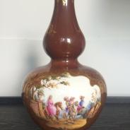 Коллекционная старинная ваза KPM Krister