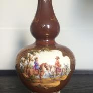 Коллекционная старинная ваза KPM Krister