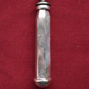 Старинное евхаристическое копие с массивной серебряной ручкой. Товарищество Ивана Завьялова, Россия, 1852 год.