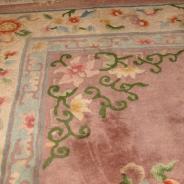 Китайский старинный ковёр ручной работы