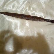 Гарпун 12 век, Ромбовидный наконечник стрелы 14 век, Наконечник пики 9 век, Рогатина 12-13 век