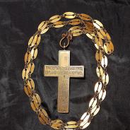 Крест наградной павловский наперсный из серебра 