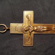Крест наградной павловский наперсный из серебра 