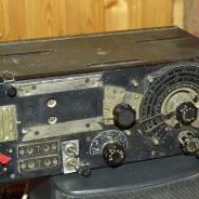 радиоприёмник ламповый армейский, времён войны. УСП